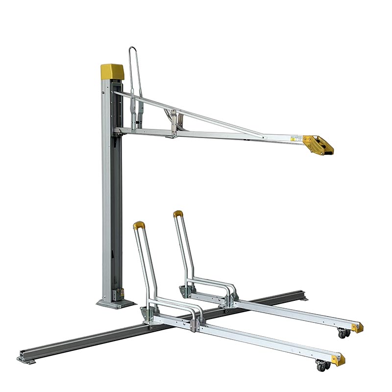 डबल-लेयर साइकिल रैक अधिक खाली स्थान कैसे प्रदान कर सकता है?